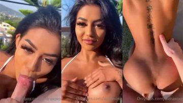 Aidraxoxo Outdoor Sex Tape Video Leaked