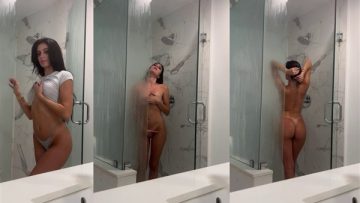 Camilla Araujo Bare Nude Shower Video Leaked