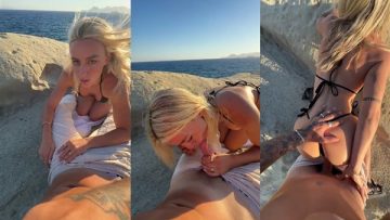 Rebecca McLeod Beach Blowjob Sextape Video Leaked